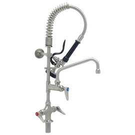 dish rinsert EVERSTEEL 1/2" two lever mixer | with HIGH-FLOW shower product photo