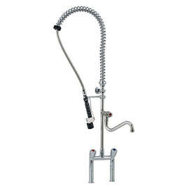 dish rinsert 1/2" two-hole two-handle mixer tap H 1125 mm product photo
