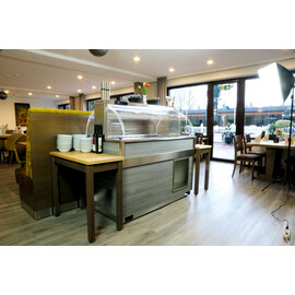 breakfast buffet Frutiger 4 P with sneeze guard | cooling plate product photo  S