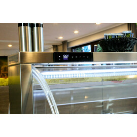 breakfast buffet Frutiger 4 P with sneeze guard | cooling plate product photo  S