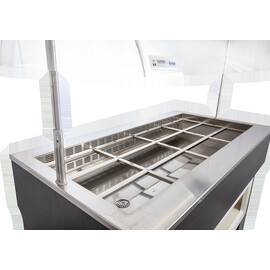 bain marie Proxima 3 M BM with 1 basin suitable for 3 x GN 1/1 - 150 mm | 2650 watts 230 volts product photo  S