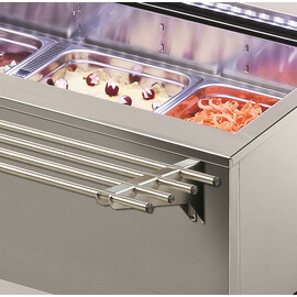 Round tube tray slide for Isola 4M VT salad bar product photo