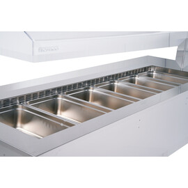 Salad bar Isola 6M VT with sneeze guard | suitable for 6 x GN 1/1 - 150 mm product photo  S