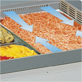 Built-in refrigerated tub with forced-air cooling Armonia GN 3/1 product photo S