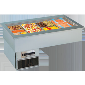 Built-in refrigerated tub with forced-air cooling Armonia GN 3/1 product photo