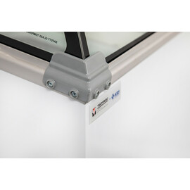 ice cream sales counter Primera 3 white 230 volts | rounded windscreen product photo S