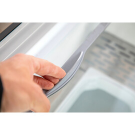 ice cream sales counter Primera 3 white 230 volts | rounded windscreen product photo S