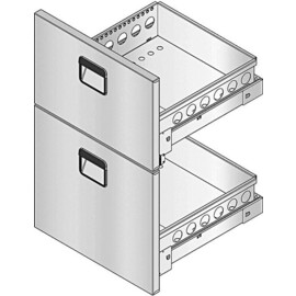 30.4115 Schubladensatz 1/3 + 2/3 anstatt Tür für Umluft-Getränketheke (Modelle Paris, Bergamo, London, Bristol, Palermo, Napoli) product photo