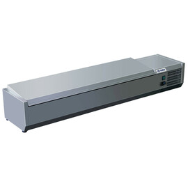 refrigerated countertop unit RX2010 static cooling | 9 x GN 1/3 - 150 mm product photo