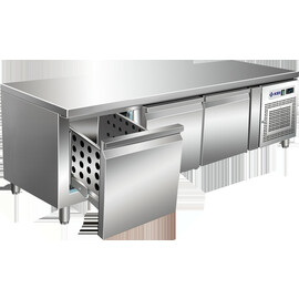 UKT 311 undercounter refrigerated worktable with 3 drawers product photo