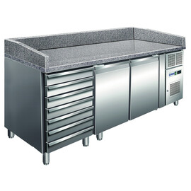 pizzadette PIZZA 2610 | convection cooling | 2 solid doors | 7 drawers product photo