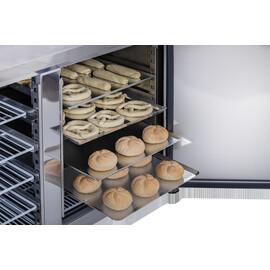 pastry cooling table BKTM 210 convection cooling 300 watts 428 ltr | 2 solid doors product photo S