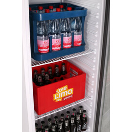 glass doored refrigerator KBS 402 GU white | 361 ltr | convection cooling product photo S