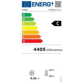 Ice cream display case Mirabello 6 suitable for 6 x 5 ltr / 12 x 2.5 ltr product photo Missing translation S