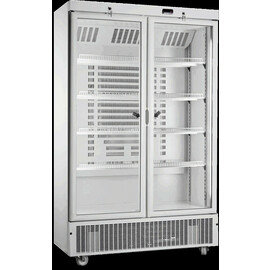 glass doored refrigerator KU 850 G white | 2 revolving glass doors | convection cooling | 585.0 ltr product photo