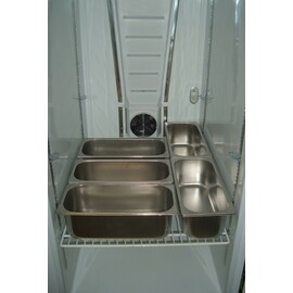ice cream storage cabinet TKU 604 CHR Eis | solid door | static cooling 600 ltr | 451.0 ltr product photo S