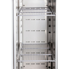 stainless steel refrigerator KU 358 G gastronorm | glass door | convection cooling 303 ltr | 227.0 ltr product photo S