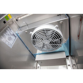 stainless steel refrigerator KU 358 G gastronorm | glass door | convection cooling 303 ltr | 227.0 ltr product photo S