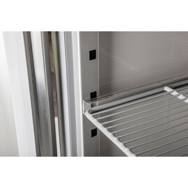 stainless steel refrigerator KU 358 G gastronorm | glass door | convection cooling 303 ltr | 227.0 ltr product photo S