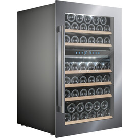 built-in wine refrigerator VINO 142 | glass door | convection cooling | 6 wooden grids product photo