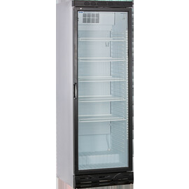 glass doored refrigerator KBS 375 GU white | 362 ltr | convection cooling product photo S