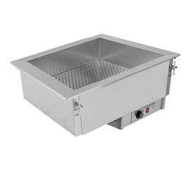 built-in bain-marie GN 2/1 dry heated | 230 volts 1200 watts L 790 mm product photo