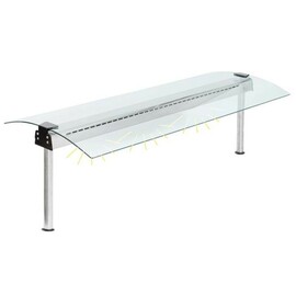 Glass construction on both sides with lighting for 4 GN product photo