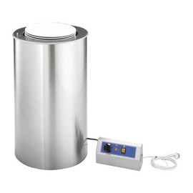 Built-in heated plate dispenser without lid for plates Ø 240-340 mm product photo