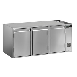 Refrigerated counter with stainless steel evaporator KTE 3 O product photo