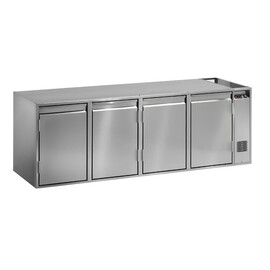 Refrigerated counter with stainless steel evaporator KTE 4 O product photo