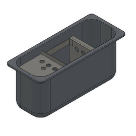 Add-on portioning sink for ice cream counters product photo
