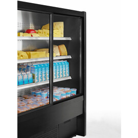 Wall mounted chiller cabinet Dilara 100 | black L 1000 mm W 745 mm H 1995 mm product photo S