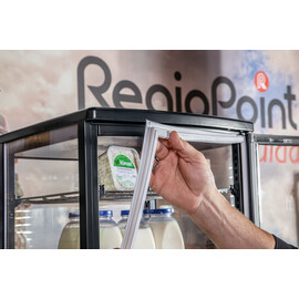 refrigerated top unit vitrine RT 78 G | black product photo S