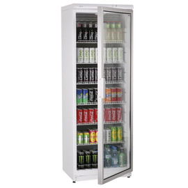glass doored refrigerator CD 350 white | 350 l | convection cooling product photo S