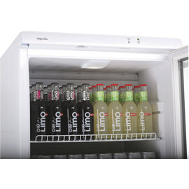 glass doored refrigerator CD 350 white | 350 l | convection cooling product photo S