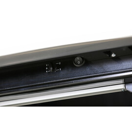 glass doored refrigerator K 140G black | 130 ltr | static cooling | changeable door hinge product photo  S