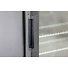 glass doored refrigerator K 140G black | 130 ltr | static cooling | changeable door hinge product photo  S