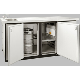 beverage counter PARIS 1 sink on the right | 2 doors | 260 watts 230 volts product photo S
