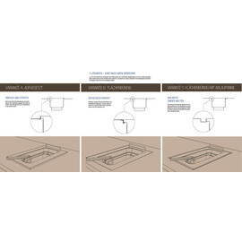 Electric pasta cooker 28 liters Drop In 700 Width 400mm product photo S
