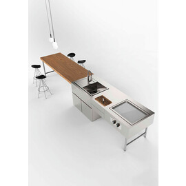 Electric pasta cooker 28 liters Drop In 700 Width 400mm product photo S