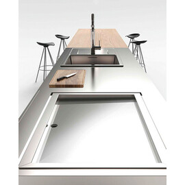 Electric pasta cooker 28 liters Drop In 700 Width 400mm product photo S