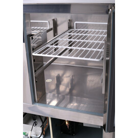 refrigerated table KTM 202 | 256 ltr | convection cooling | solid door | 2 drawers product photo  S