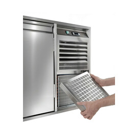 Refrigerated counter with stainless steel evaporator KTE 4 M product photo  S