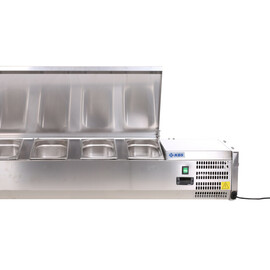 refrigerated countertop unit RX1210 static cooling | 4 x GN 1/3 - 150 mm product photo  S