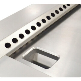 Teppanyaki electric 3 heating zones | grill area 1200 x 550 mm product photo S