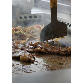 Teppanyaki electric 3 heating zones | grill area 1200 x 550 mm product photo S