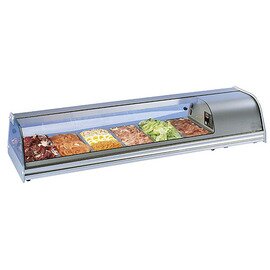 food preparing station Tapas 6 230 volts | rounded windscreen product photo