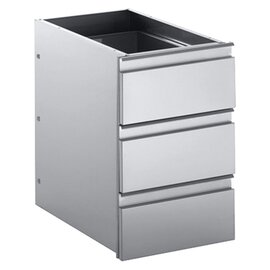 drawer unit with 3 drawers | 400 mm  x 560 mm  H 580 mm product photo