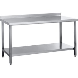 work table upstand at the back 800 mm 700 mm Height 850 mm self-assembly product photo