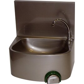 hand wash sink with knee operated | 480 mm x 360 mm H 530 mm product photo